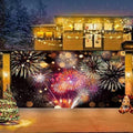7x16ft Gorgeous Fireworks Garage Door Banner Cover Happy New Year 2026 Photography Backdrop Colorful Blurry Bokeh Fireworks New Year's Eve Celebration Countdown To New Year Banner Party Decor by DORCEV