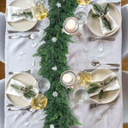 Rowfad 9Ft Cedar Pine Garland for Mantle Christmas Decorations, 1 Set - Image 7