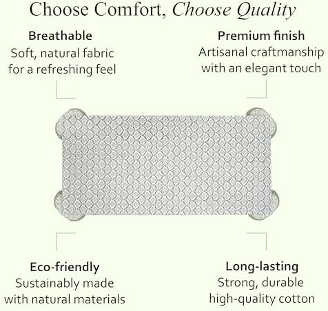 CPC Fern Regal Block Print 100% Cotton Rectangle Tablecloth 54x54 Inch - Image 6