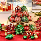 SHareconn 106 PCS Christmas Ball Ornaments for Christmas Tree Decorations - Image 5