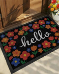 Color&Geometry Outside Welcome Front Door Mat, 32"x48" Bloom Multicolor by COLORG