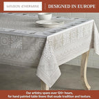 Maison d' Hermine Table Cloth Rectangle Table Reusable 100% Cotton 54"x72" - Image 2