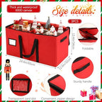 Soaoo 3 Pcs Christmas Nutcracker Storage Boxes - Image 2