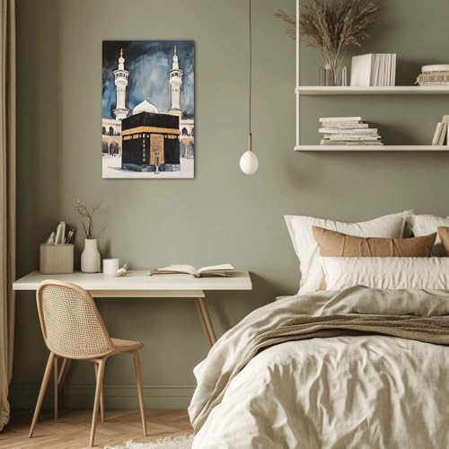 Mosque Canvas Wall Art Framed（Mosque-1,24x36inch (60x90cm) - Image 3