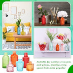 Yaomiao 30 Pcs Glass Bud Vases Centerpieces, Bright Color - Image 4