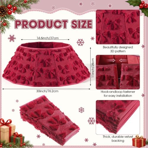Soulchen Faux Fur Christmas Tree Collar - Image 2