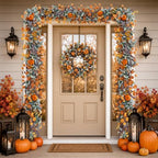 Waipfaru 6FT Fall Eucalyptus Garland for Mantle Fall Decor - Image 6