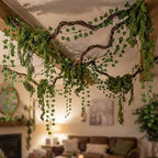Giegxin Jungle Theme Decoration Set 75 Inch Fake Tree Branches with Vines by Giegxin