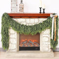 Lifelike Touch Artificial Cedar Garland for Christmas Decor(6 FT,1 PCS) by FOTEEWL