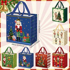 Wesnoy 48 Pcs Large Christmas Nutcracker Gift Bags Bulk with Handles - Image 2