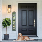 Personalized Welcome Sign for Front Door, Custom Welcome Sign for Porch Outdoor Welcome Home Decorations, 48"x8" PVC Sign (Design 17) - Image 7