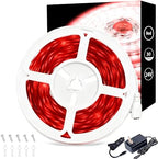 Red 30ft LED Lights Strip Indoor Rope Lights by Aalnfe