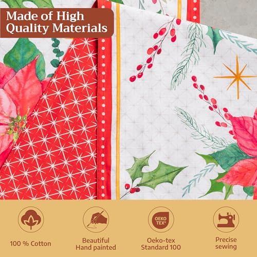 Maison d' Hermine Table Runner 100% Cotton 14.50" x 108" (Double Layer) - Image 3