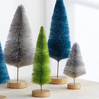 Bottle Brush Trees Set of 6 (Neutrals) - Image 3