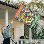 FLAGWIX Peace Sign Hippie Flags, Peace Flag, House Flag (29.5'' x 39.5'') - Image 5