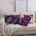 Witch Throw Pillow Covers 18 X 18 Inch Set of 4 Decorative Cushion Cover Home Decor for Sofa Chair Couch Bedroom Living Room - Image 4