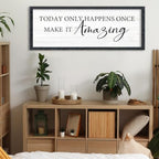 AuraPeak Inspirational Quotes Office Wall Decor, Black, 40"×15" - Image 6