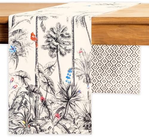 Maison d' Hermine Table Runner 100% Cotton 14.50" x 72" (Double Layer) by MaisondHermine