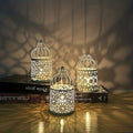 3PCS Iron Birdcage Candle Holder Decorative for Weddings Home Vintage Detachable Centerpieces Tables Hanging Outdoor Indoor Courtyard by Unknown