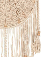 Crane Baby Charlie Farmhouse Macramé Boho Toy Bin with Tassels, Hanging Basket Nursery Decor, Stuffed Animal Storage, Wall Organizer for Playroom, Boho Baby Room Decor& Kids Room Organization - Image 5