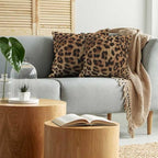 TOMWISH Leopard Print Pillow Covers 26x26 Set of 2 Throw Pillow Covers - Image 6