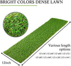 GLOBREEN Artificial Turf Grass Table Runner for Sport Party Decorations Footabll Golf Table Centerpiece, Wedding, Birthday, Baby Shower 12" x 108" - Image 5