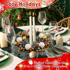 Christmas Wreaths for Front Door Decor Flower, 20" Winter Berries - Image 7