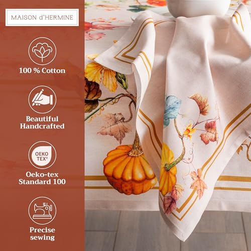 Maison d' Hermine Cloth Napkins Set of 4 Reusable 100% Cotton (20" x 20") - Image 2