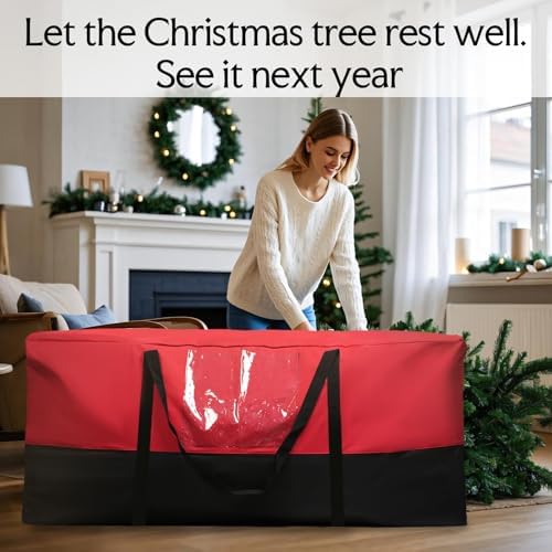 Christmas Tree Storage Bag 10 Ft Artificial Tree 600D Oxford Storage Bag - Image 6