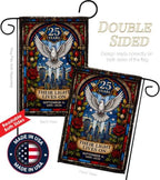 25th 9/11 Their Light Lives On Flag Pack Embroidery American Flags for Outside House 25th September 11 Poster Patriot Day Decor Memorial Gifts Home Decorations Garden Remembrance Tribute Tapestry - Image 3
