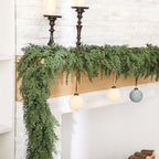 Jutom 1 Pcs 6 ft Artificial Cedar Garland for Christmas - Image 4
