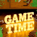 Aurelema 8 Pcs Game Time Football LED Letter Lights Sign Decorations by Aurelema