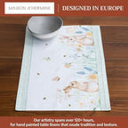Maison d' Hermine Placemats Set of 4 Reusable 100% Cotton (13"x19") - Image 2
