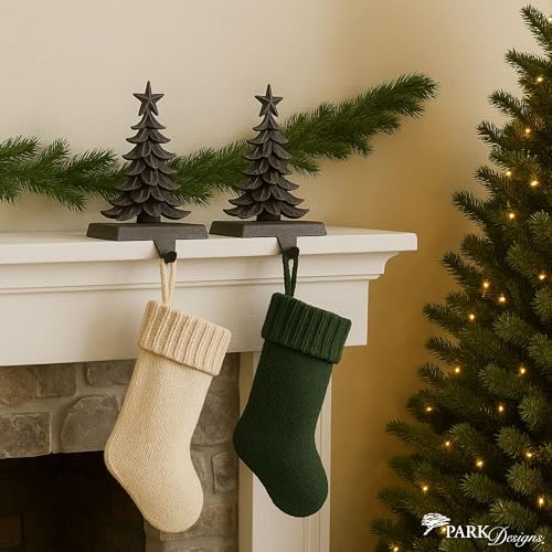 Park Designs Christmas Tree Stocking Hanger Set of 2 - Image 5