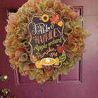 5 Rolls Fall Thanksgiving Deco Mesh Ribbon for Wreaths Crafts - Image 2
