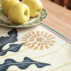 bilin gaier Designer French Linen Small Table Runner,63"x12"-Tijuana - Image 4