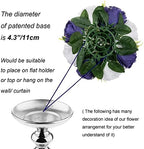 BLOSMON Flower Balls Table Centerpieces: 6 Pcs Fake Flowers Navy Blue White Wedding Kissing Rose Balls Decor - Artificial Floral Arrangements Flower Bouquet of Roses Home Party Table DIY Decorations - Image 5