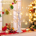 NUPTIO Artificial White Tree Branch for Christmas, 22.8 Inch, 2 Pcs - Image 2
