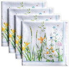 Maison d' Hermine Cloth Napkins Set of 4 Reusable 100% Cotton (20" x 20") by MaisondHermine