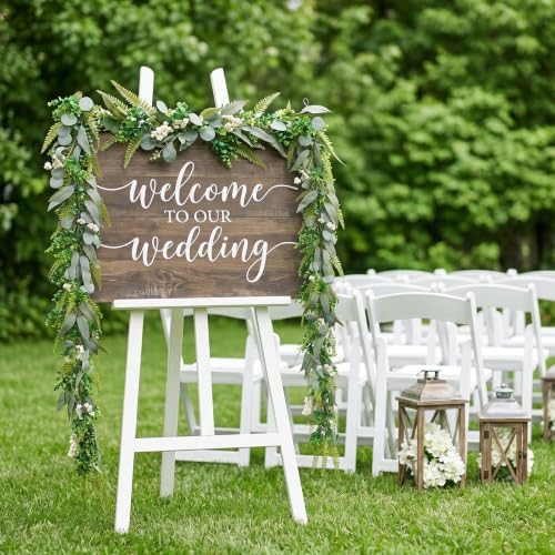 2PCS 6FT Greenery Garland with Eucalyptus Leaf Garland - Image 7