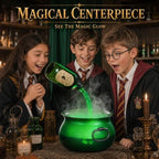 Large Translucent Witches Cauldron with Magic Floating Potion Bottles - Image 2