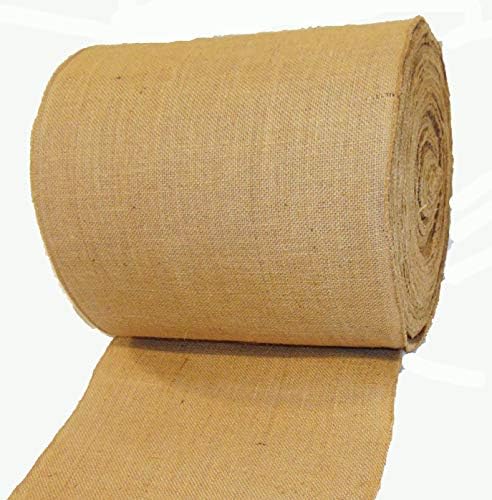 Bulk Runner roll- Party Diner , 14 Inch Wide X 100 Yards Long Burlap Runners, Sewn Edges 300 ft -Roll (14 Inch X 300 Feet) by AAYU