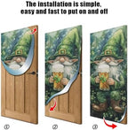 Gnome Beer St Patrick's Day Door Cover Decoration, Party Accessory Porch Decor for Festive Ornament Room Door Covers 35 x 79 Inch - Image 2