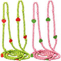 Tondiamo Set of 2 Christmas Wooden Bead Garland, 12 ft Each by Tondiamo