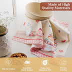 Maison d' Hermine Cloth Napkins Set of 4 Reusable 100% Cotton (18" x 18") - Image 3