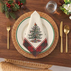 Spode - Holiday Cloth Napkin Set, Reusable Table Linens, 4 Piece Napkins - Image 2