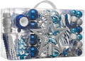 Valery Madelyn 100ct Christmas Tree Decorations Ball Ornaments Set Medium by ValeryMadelyn