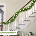 DDHS 2Pcs Artificial Boxwood Garland, 6FT Fake Plant for UV Outdoor - Image 4