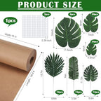 Suncalla 111 Pcs Classroom Tree Bulletin Board Decor, DIY 3D Hawaiian Tree - Image 2