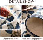 Patdrea Designer Vintage French Linen Table Runner,12"X118"-Ivar A - Image 5